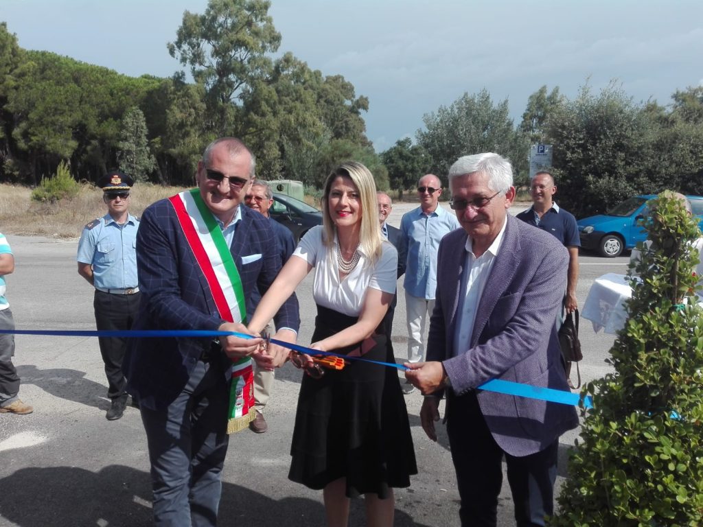 inaugurazione parcheggio campolongo